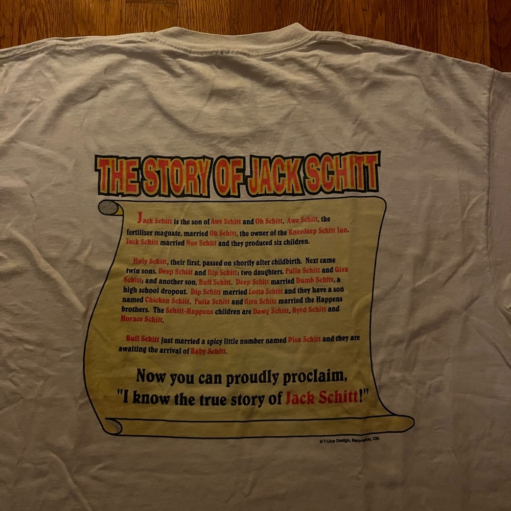 Jack Schit Men's T-Shirt size extra large